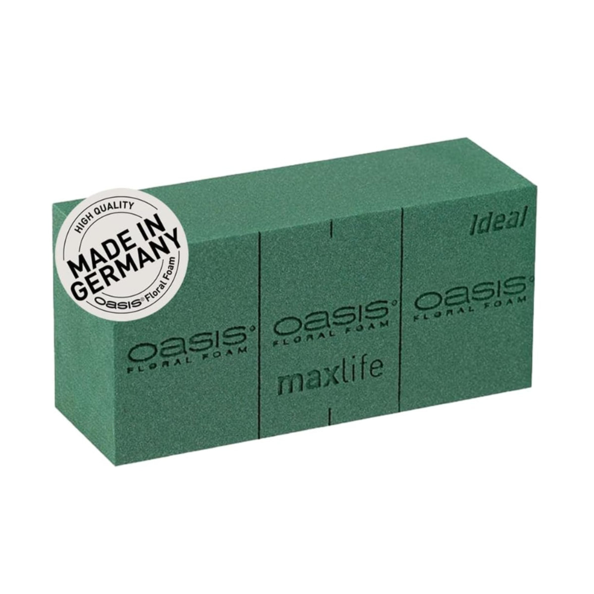 Steckschaum Oasis® Grün Ziegel – formhelden